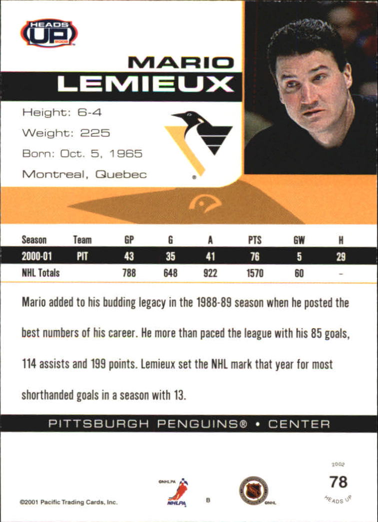 Sports Card Back