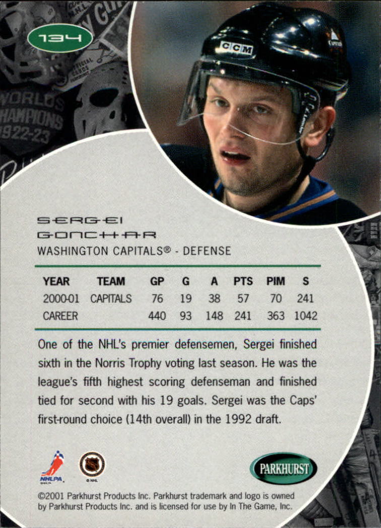 B2816- 2001-02 Parkhurst Hk Card #s 1-250 +Rookies -You Pick- 15+ FREE US SHIP - Picture 135 of 313