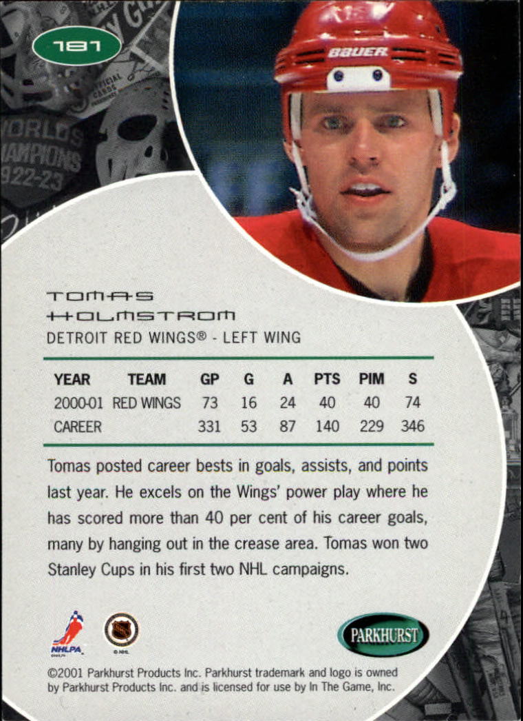 B2816- 2001-02 Parkhurst Hk Card #s 1-250 +Rookies -You Pick- 15+ FREE US SHIP - Picture 197 of 313