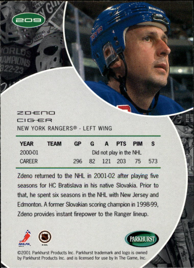 B2816- 2001-02 Parkhurst Hk Card #s 1-250 +Rookies -You Pick- 15+ FREE US SHIP - Picture 245 of 313