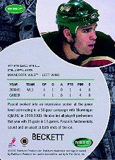 Sports Card Back