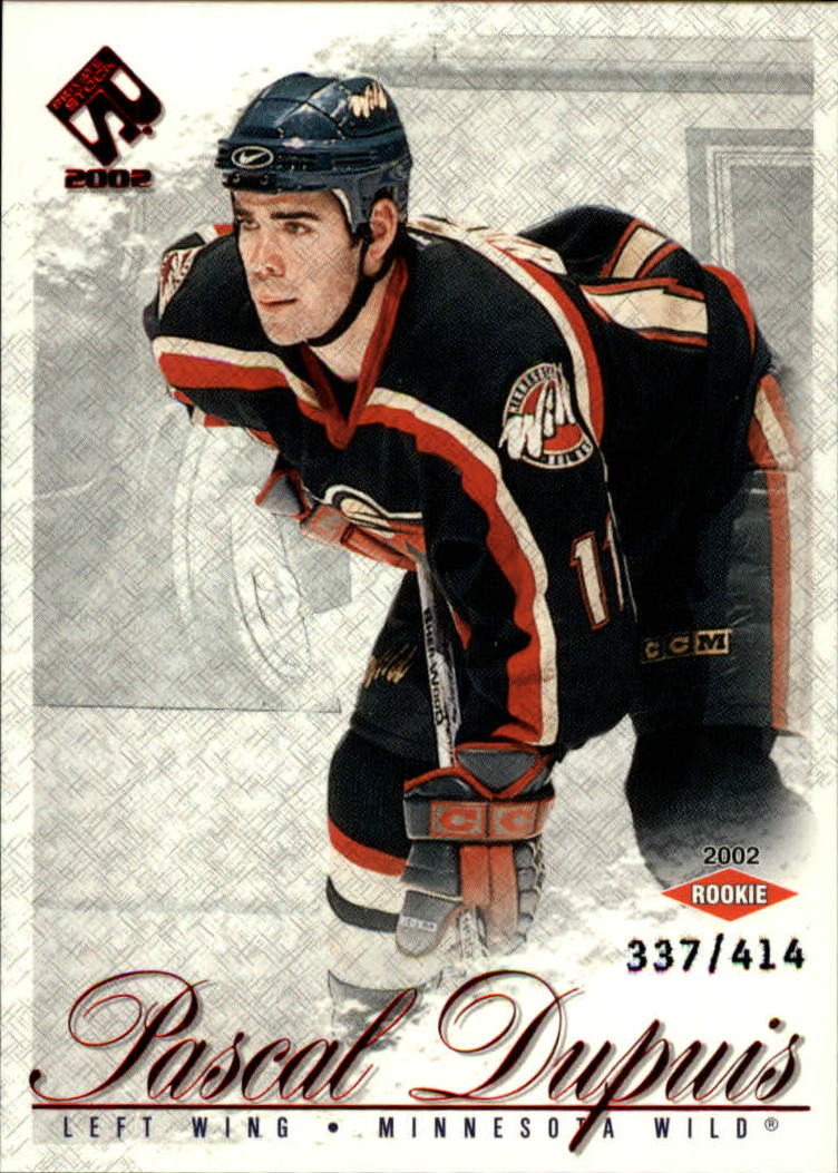 2001-02 Private Stock #125 Pascal Dupuis RC