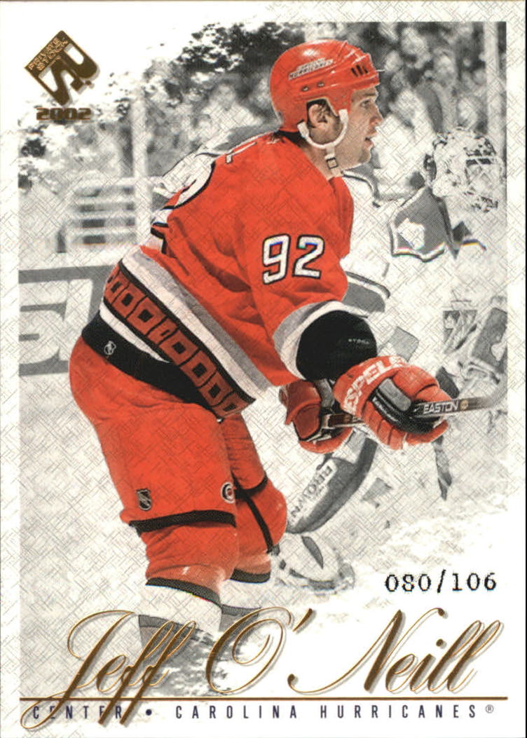 2001-02 Private Stock Gold #16 Jeff O'Neill