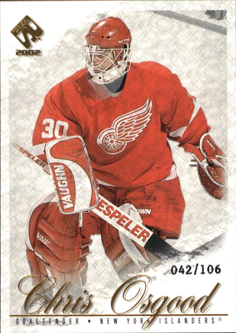 2001-02 Private Stock Gold #58 Chris Osgood