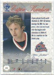 Sports Card Back
