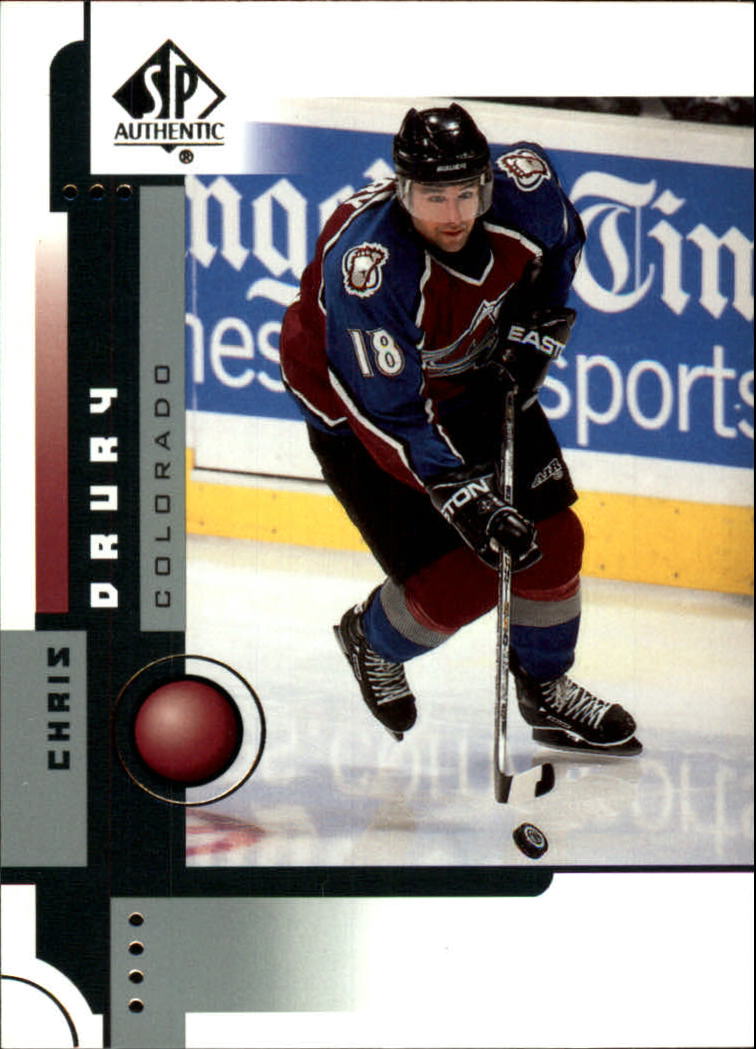 A3984- 2001-02 SP Authentic Hockey Card #s 1-180 -You Pick- 15+ FREE US SHIP