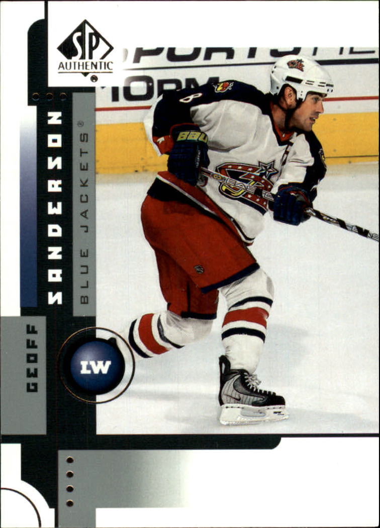 A3984- 2001-02 SP Authentic Hockey Card #s 1-180 -You Pick- 15+ FREE US SHIP