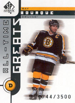 A3984- 2001-02 SP Authentic Hockey Card #s 1-180 -You Pick- 15+ FREE US SHIP