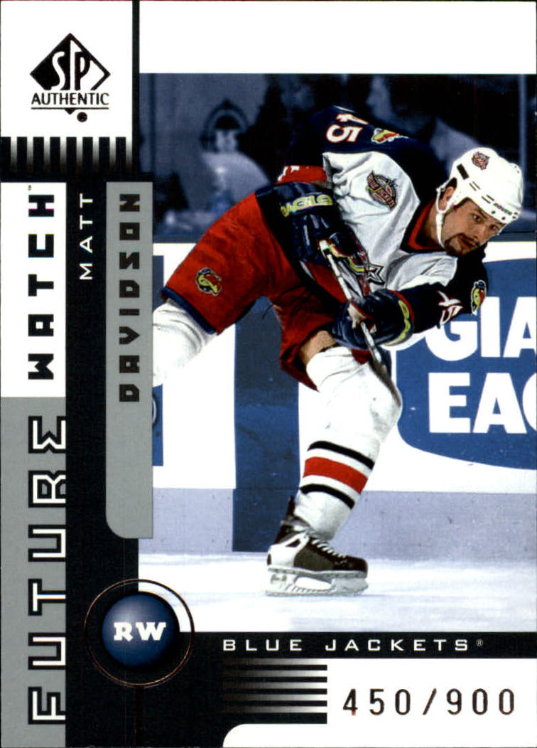 A3984- 2001-02 SP Authentic Hockey Card #s 1-180 -You Pick- 15+ FREE US SHIP - Picture 268 of 283