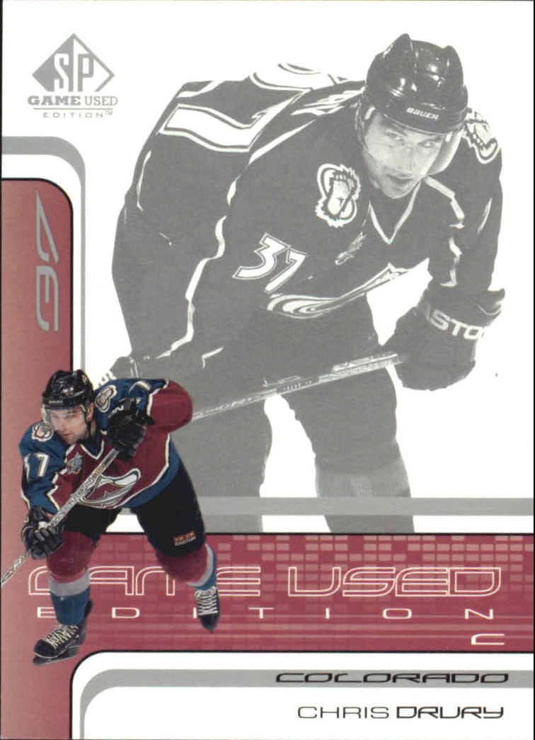 2001-02 SP Game Used #11 Chris Drury