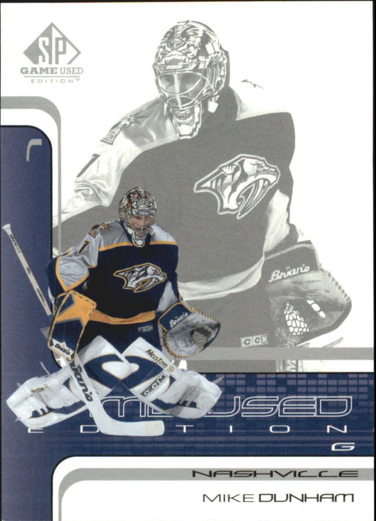 2001-02 SP Game Used #29 Mike Dunham