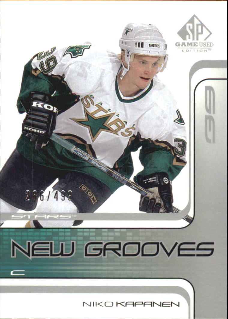 2005-06 Niko Kapanen Game Worn Dallas Stars Jersey. Hockey