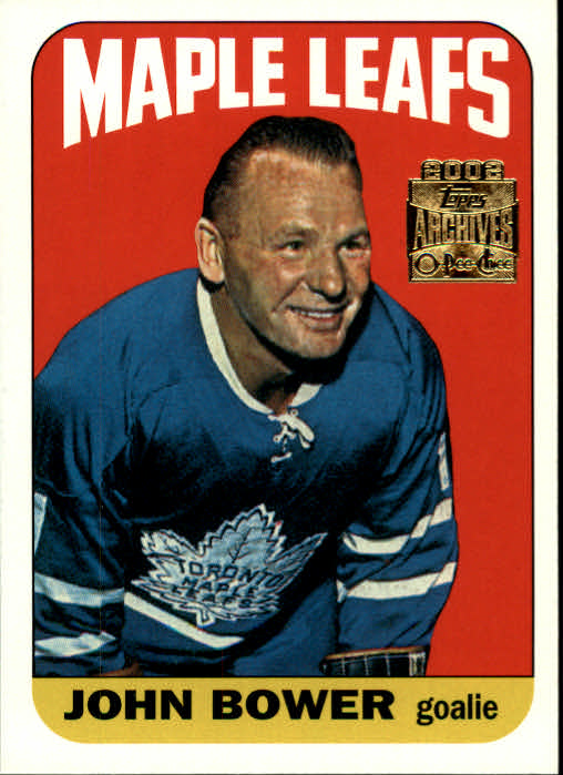 2001-02 Topps Archives #52 Johnny Bower