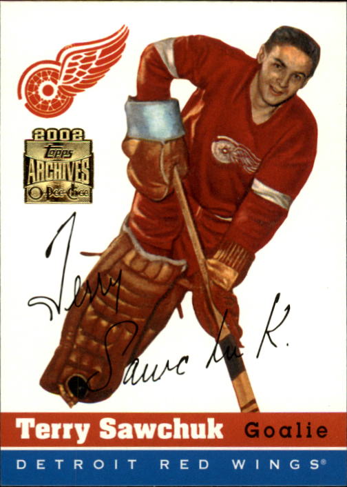 2001-02 Topps Archives #69 Terry Sawchuk
