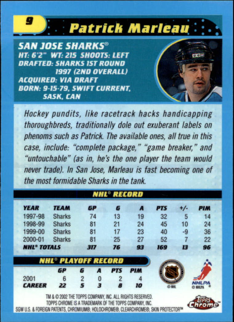B1371-2001-02 Topps Chrome HK #S 1-182 + Rookies - Sie wählen aus- 15+ KOSTENLOSER US-VERSAND - Bild 19 von 362