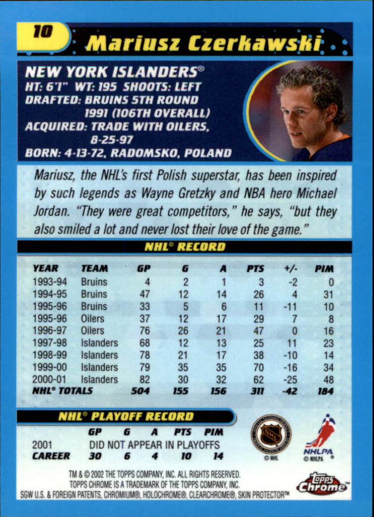 B1371-2001-02 Topps Chrome HK #S 1-182 + Rookies - Sie wählen aus- 15+ KOSTENLOSER US-VERSAND - Bild 21 von 362