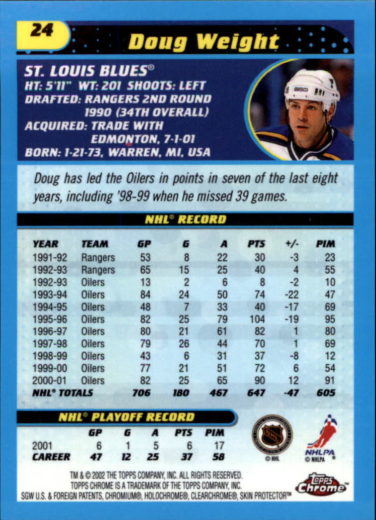 B1371-2001-02 Topps Chrome HK #S 1-182 + Rookies - Sie wählen aus- 15+ KOSTENLOSER US-VERSAND - Bild 47 von 362