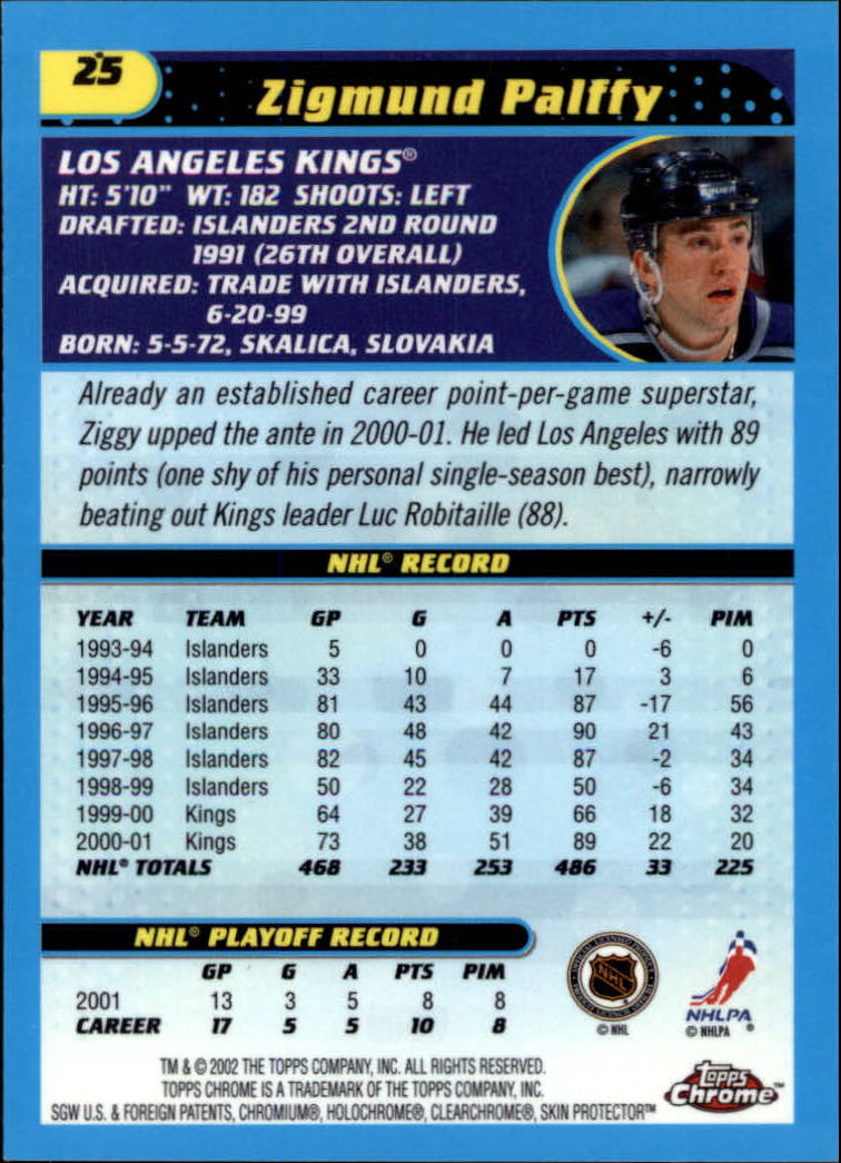 B1371-2001-02 Topps Chrome HK #S 1-182 + Rookies - Sie wählen aus- 15+ KOSTENLOSER US-VERSAND - Bild 49 von 362