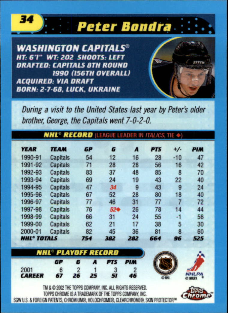 B1371-2001-02 Topps Chrome HK #S 1-182 + Rookies - Sie wählen aus- 15+ KOSTENLOSER US-VERSAND - Bild 67 von 362