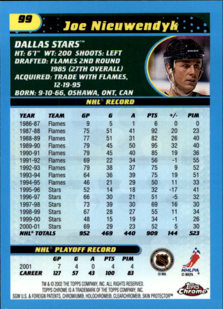 B1371-2001-02 Topps Chrome HK #S 1-182 + Rookies - Sie wählen aus- 15+ KOSTENLOSER US-VERSAND - Bild 197 von 362