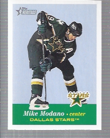 2001-02 Topps Heritage #8 Mike Modano