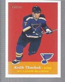 2001-02 Topps Heritage #9 Keith Tkachuk