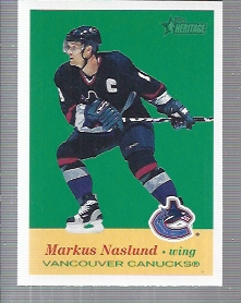 2001-02 Topps Heritage #16 Markus Naslund