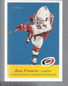 2001-02 Topps Heritage #22 Ron Francis