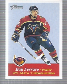 2001-02 Topps Heritage #23 Ray Ferraro