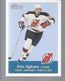 2001-02 Topps Heritage #60 Petr Sykora