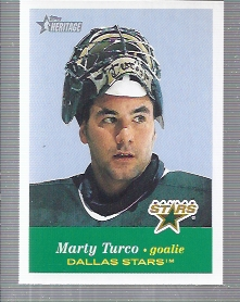 2001-02 Topps Heritage #78 Marty Turco