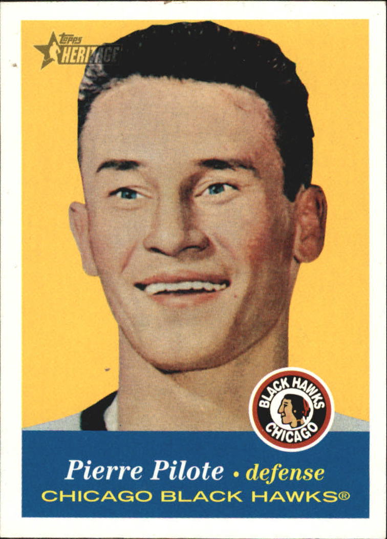 2001-02 Topps Heritage Salute #S5 Pierre Pilote