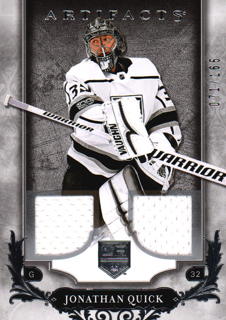 2018-19 Artifacts Materials Silver #3 Jonathan Quick