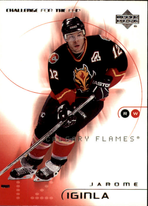 2001-02 UD Challenge for the Cup #9 Jarome Iginla