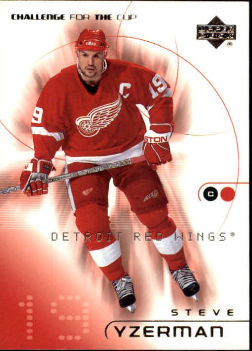 2001-02 UD Challenge for the Cup #28 Steve Yzerman