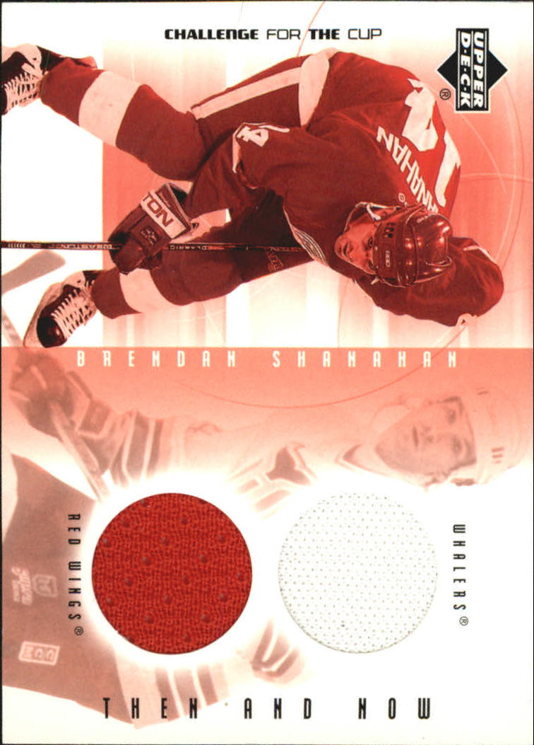 2001-02 UD Challenge for the Cup Jerseys #TNBS Brendan Shanahan Dual
