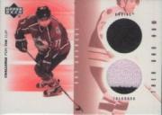 2001-02 UD Challenge for the Cup Jerseys #TNRB Ray Bourque Dual