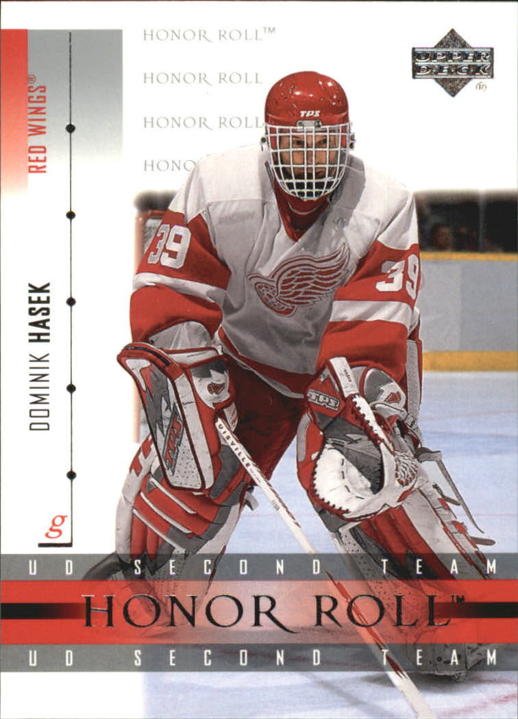 2001-02 Upper Deck Honor Roll #48 Dominik Hasek