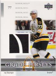 2001-02 Upper Deck Honor Roll Jerseys #RB Ray Bourque
