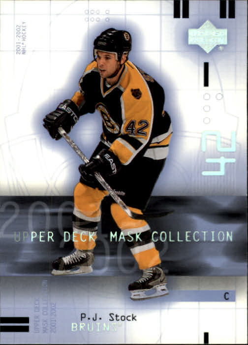 Anaheim Ducks Hockey Card Paul Kariya 2001-02 Upper Deck Mask Collection # 1 Mint 