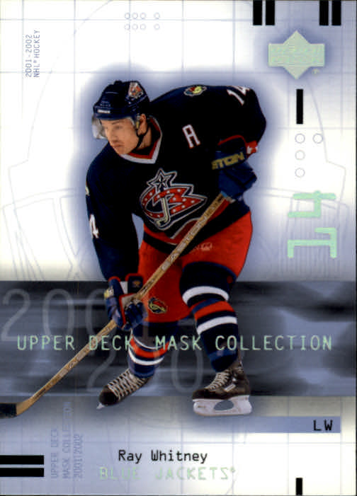 2001-02 UD Mask Collection #26 Ray Whitney