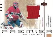 2001-02 UD Premier Collection Jerseys #BJT Jose Theodore B