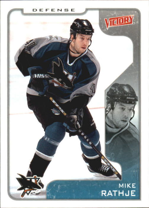 2001-02 Upper Deck Victory #298 Mike Rathje