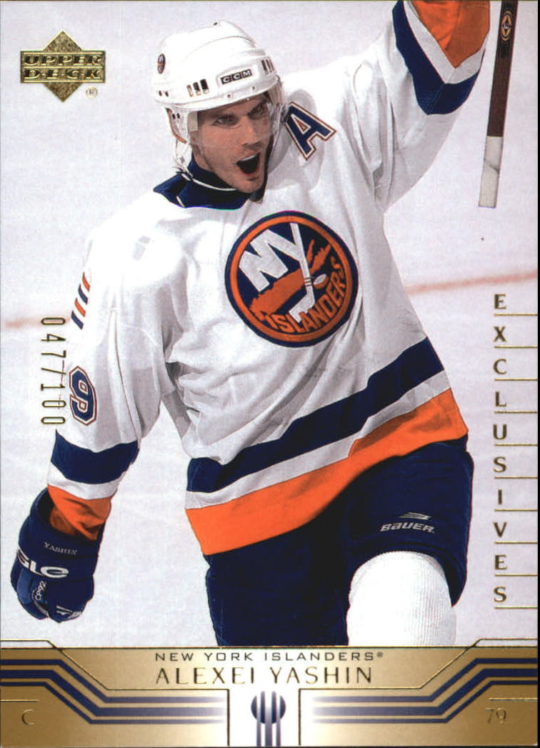 2001-02 Upper Deck Exclusives #338 Alexei Yashin