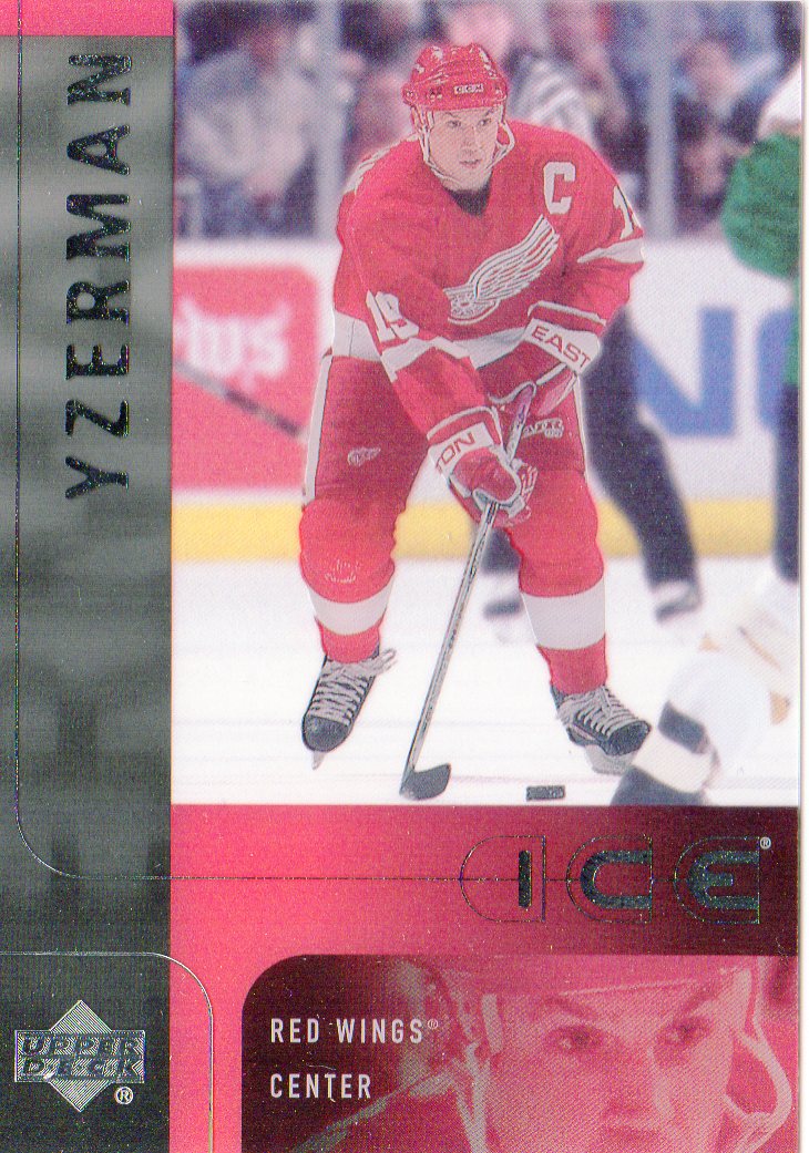 2001-02 Upper Deck Ice #15 Steve Yzerman