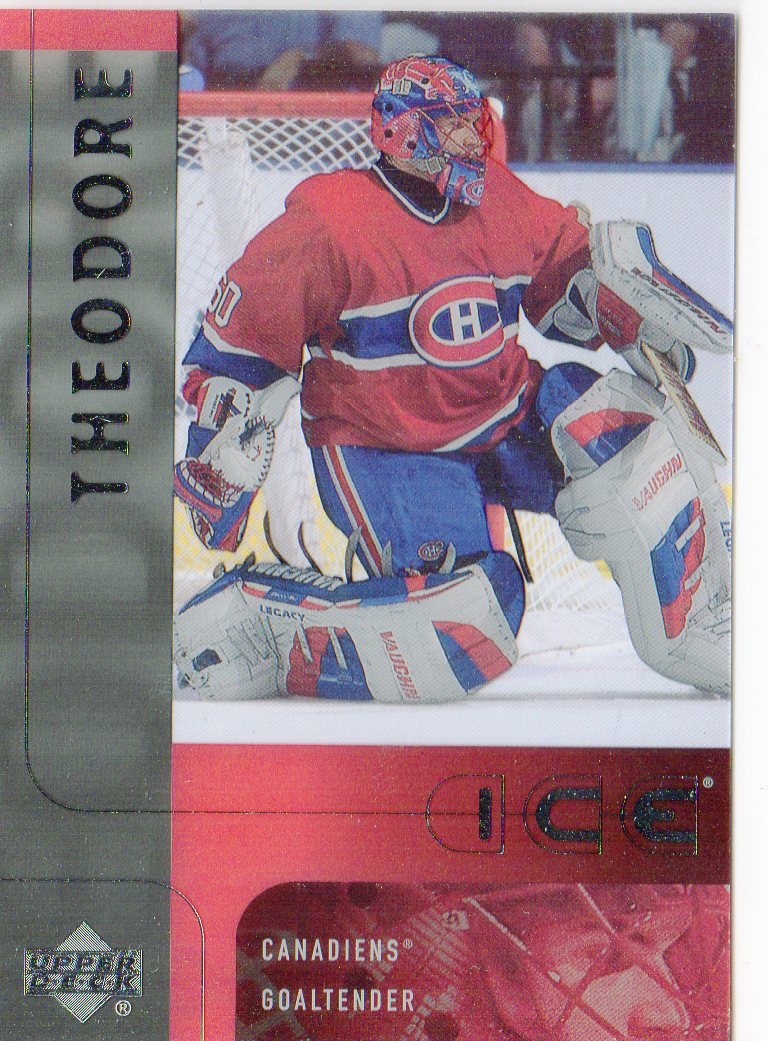 2001-02 Upper Deck Ice #25 Jose Theodore