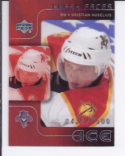 2001-02 Upper Deck Ice #55 Kristian Huselius RC