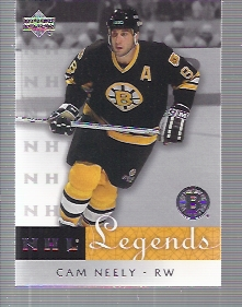 2001-02 Upper Deck Legends #5 Cam Neely
