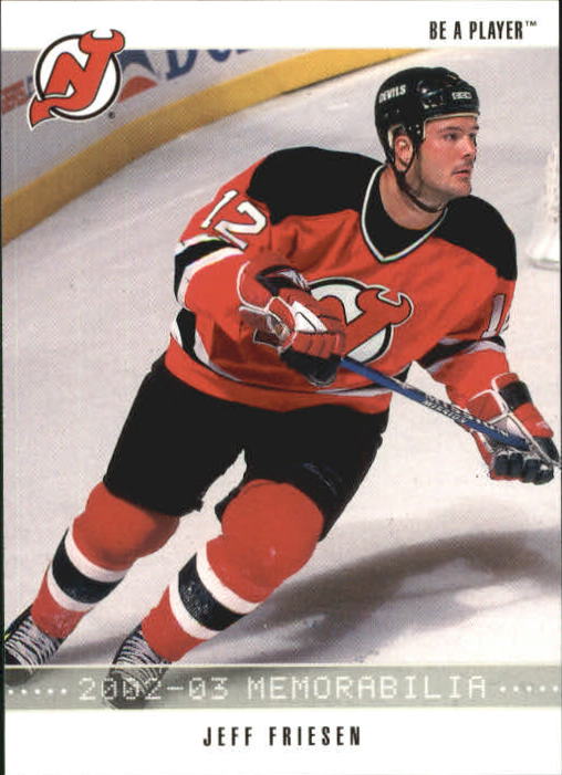 2002-03 BAP Memorabilia #62 Jeff Friesen - NM-MT - Wonder Water Sports ...