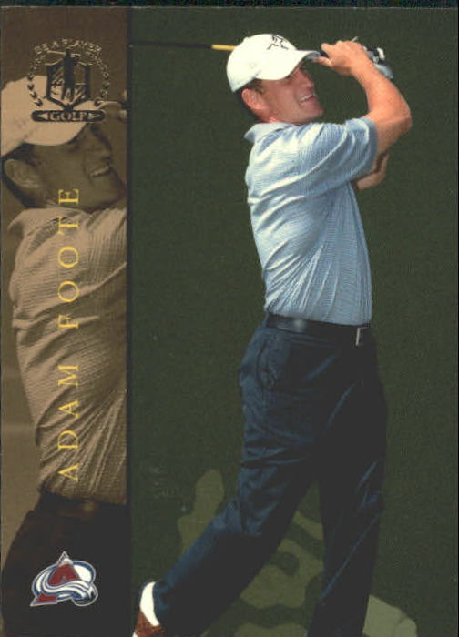 2002-03 BAP Signature Series Golf #GS1 Adam Foote